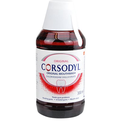 Corsodyl Mouthwash Original Alcohol Free 300ml