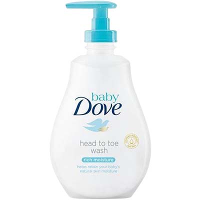 Dove Baby Head-To-Toe Wash 400ml (Rich Moisture)