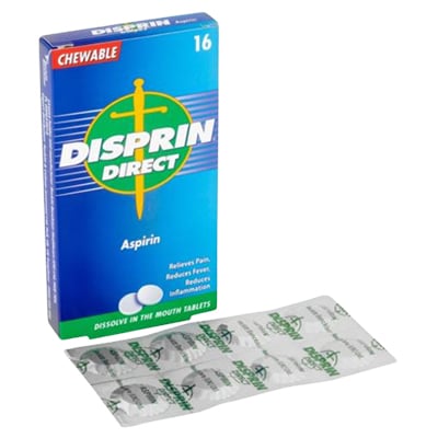 Disprin Direct Chewable Tablets 16's