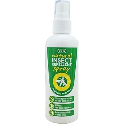 Dr.J's Natural Mosquito & Insect Repellent Spray 100ml (U.K)