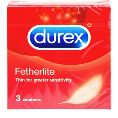 Durex Fetherlite Condoms 3s