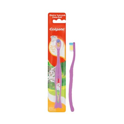 Colgate Tooth Brush (Kids Jungle 2-5 Years) x 12's (New-Hanging Card)