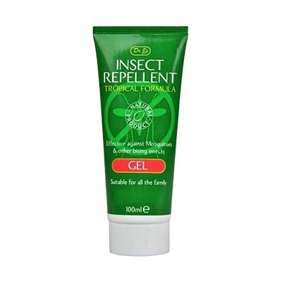 Dr.J's Natural Mosquito & Insect Repellent Gel 100gms (U.K)