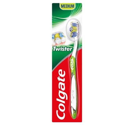 Colgate Tooth Brush (Twister) Medium x 12's