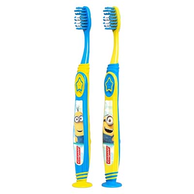 Colgate Battery Tooth Brush Kids Minions Extra Soft x 1's