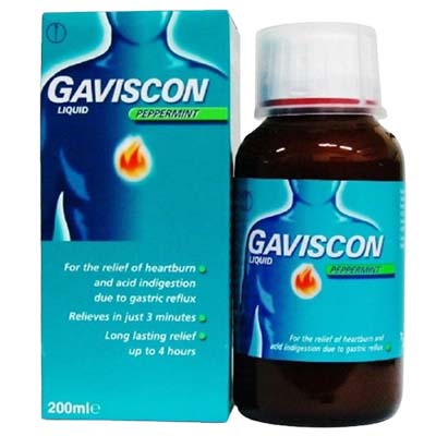 Gaviscon Peppermint Liquid 200ml