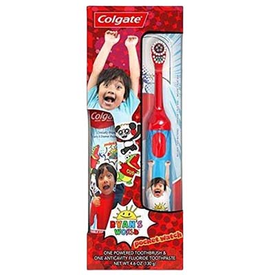 Colgate Battery Tooth Brush KIDS Ryans World Soft x 1's