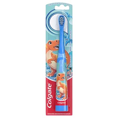 Colgate Battery Tooth Brush Kids Dinosaur Soft x 1's