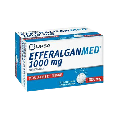 Efferalgan 1g Effervescent Tablets 8s