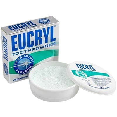 Eucryl Smokers Toothpowder Freshmint 50g