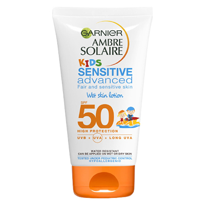 Garnier Ambre Solaire Kids Sensitive Advanced SPF50 Lotion 150ml