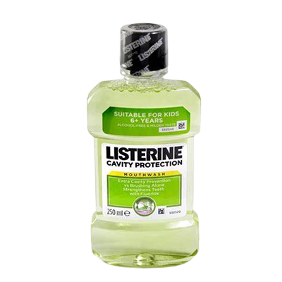 Listerine Mouthwash Cavity Protection 250ml