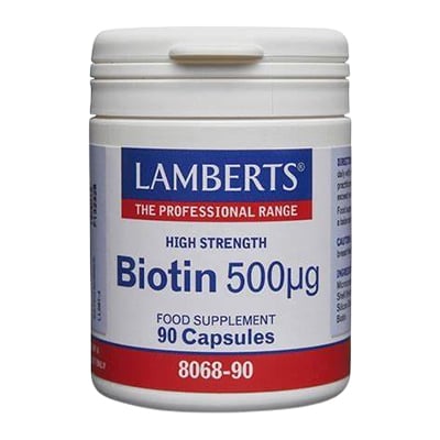 Lamberts Rangel Biotin 500ug 90's