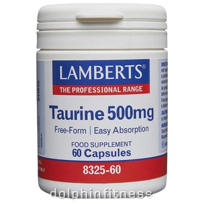 Lamberts Rangel Taurine 500mg 60caps