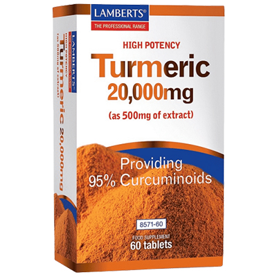 Lamberts Rangel Turmeric 20,000 mg 60's