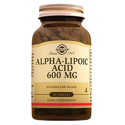 Solgar Alpha Lipoic Acid 600mg Tabs 50's