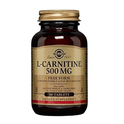 Solgar L Carnitine 500mg Tabs 60's