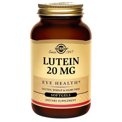 Solgar Lutein 20mg Softgels 60's