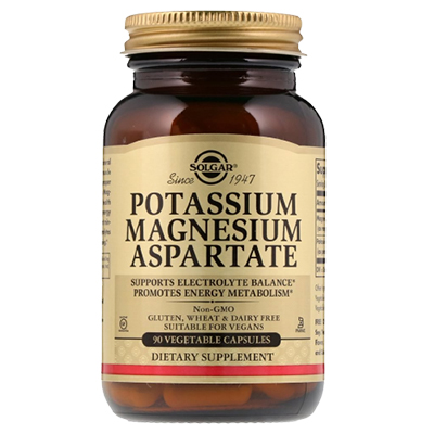 Solgar Potassium/Magnesium Aspartate Caps 90's