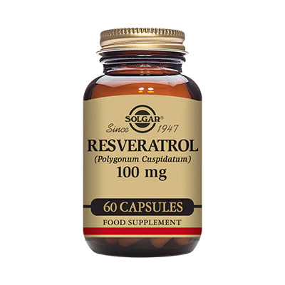 Solgar  Resveratrol 100mg Vcaps 60's