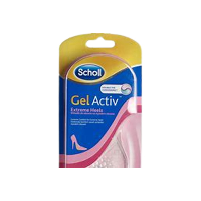 Scholl Gel Activ Extreme Heels Insoles 1 Pair Pharmily