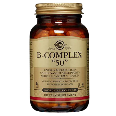 Solgar  Vitamin B Complex 100 Caps 50's