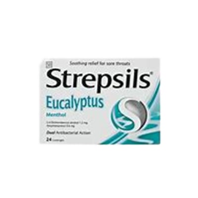 Strepsils Eucalyptus Menthol 24s