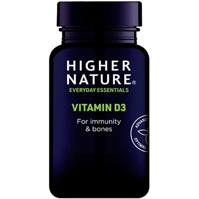 Higher Nature Vitamin D 500iu Caps 60's