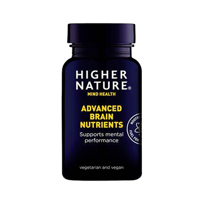 Higher Nature Advanced Brain Nutrients Caps 90's