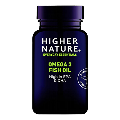 Higher Nature Omega 3 Fish Oil Caps 90's