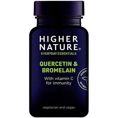 Higher Nature Quercetin & Bromelain + Vat C Tabs 60's