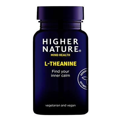 Higher Nature Theanine 100mg Caps 30's