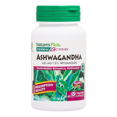 Nature Plus Ashwagandha Ext 450mg Vcaps 60's