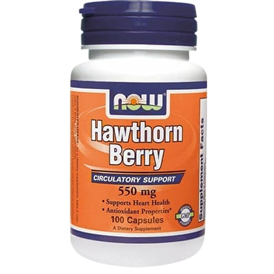 Now Supplements Hawthorn Berry 540mg Caps 100's