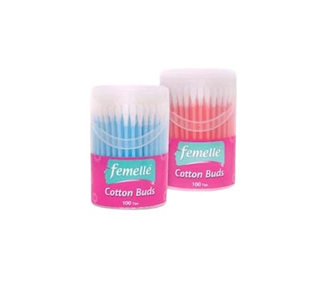 Femelle Cotton Buds 100's (Flip Top Pack) x 12's