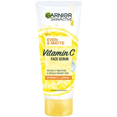 Garnier Even & Matte Vitamin C Face Scrub 100ml