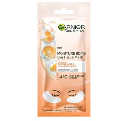 Garnier Hydra Bomb Eye Dark Circles Tissue Mask Orange