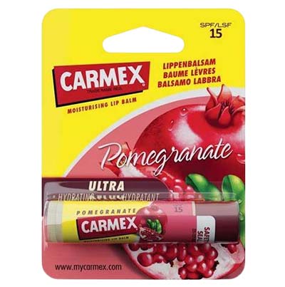 Carmex Lipbalm SPF15 (Stick) 4.25gms (Pomegranate)