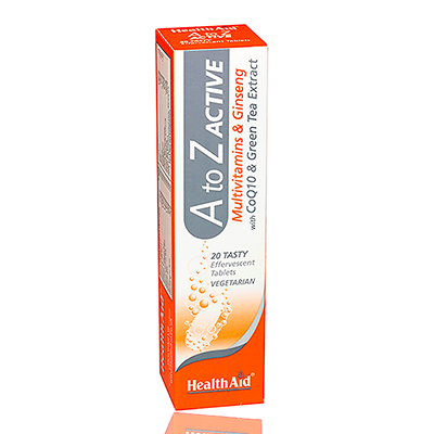 HealthAid A to Z Active Effervescent 20s