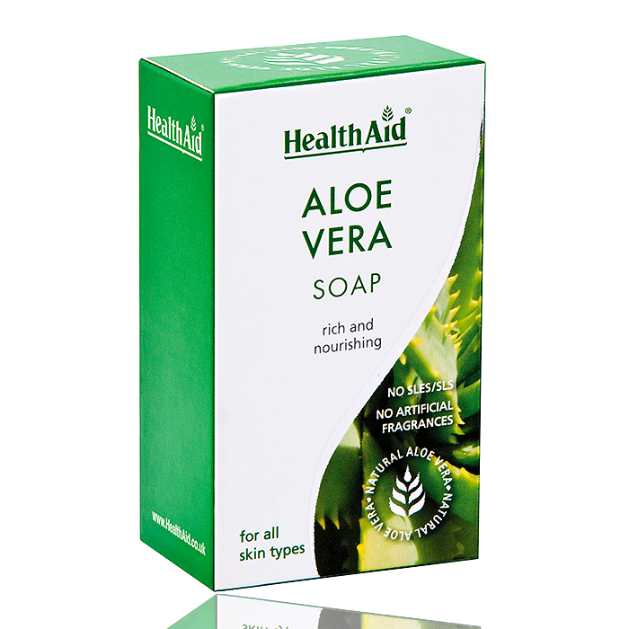 HealthAid Aloe Vera Soap - 100g.