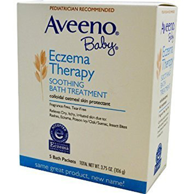 Aveeno Baby Eczema Therapy Bath Treatment 106g