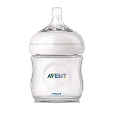 Avent Natural Feeding Bottle, 125ml