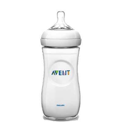 Avent Natural Feeding Bottle, 330ml