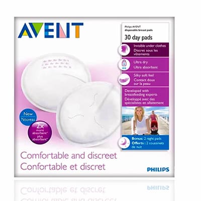 Avent Day Breast Pads 30's