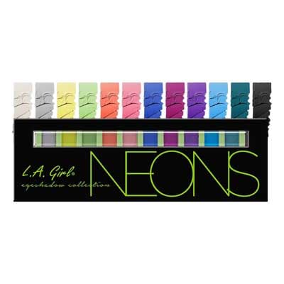 L.A. Girl Beauty Brick Eyeshadow Collection, Neons