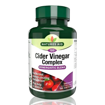 Natures Aid Trim-It (Cider Vinegar, kelp, Lecithin & Vitamin B6)-120's