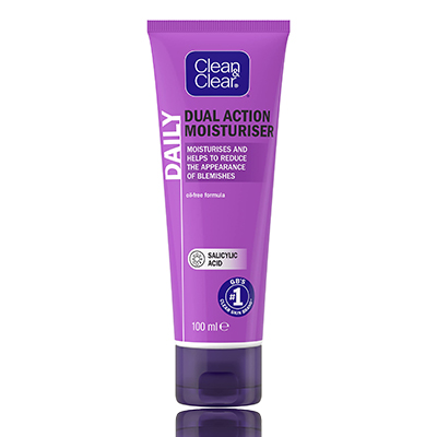 Clean & Clear Dual Action Moisturiser Cream 100ml