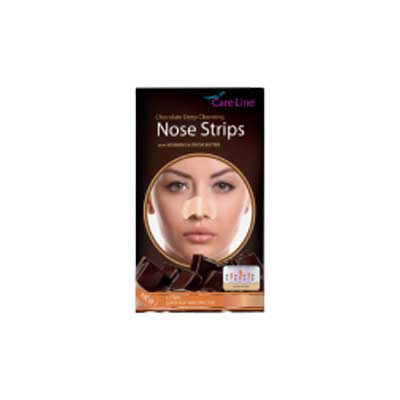 CareLine Chocolate Deep Cleansing Nose Strips, 6 strips