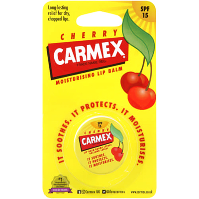 Carmex Lip Balm SPF15 (Tube) 10gms (Cherry)