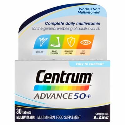 Centrum Advance 50+ Tablets 30 per pack